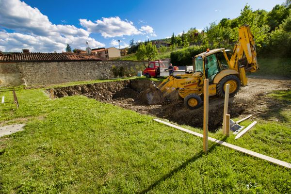 Basement Excavation in Mason