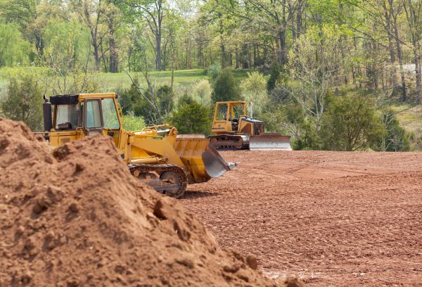 Construction Site Excavation in Mason