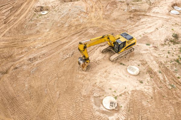 Commercial Site Preparation in Mason