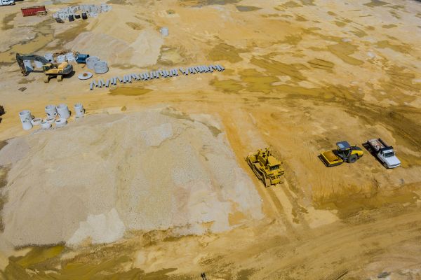 Commercial Land Preparation in Mason
