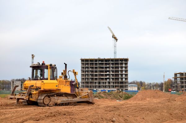Construction Site Grading in Mason