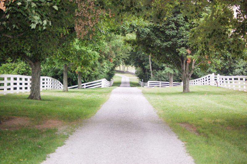 Driveway Rock Installation